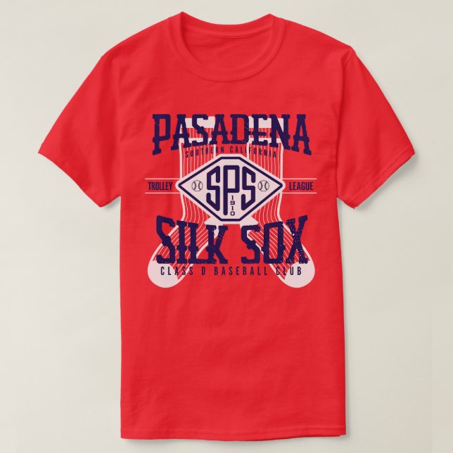 Pasadena Silk Sox T Shirt (Design framsida)
