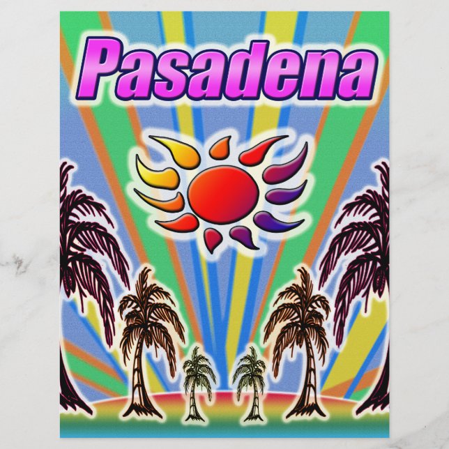 Pasadena Summer Kärlek (Framsida)