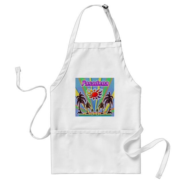 Pasadena Summer Kärlek Apron Förkläde (Framsidan)