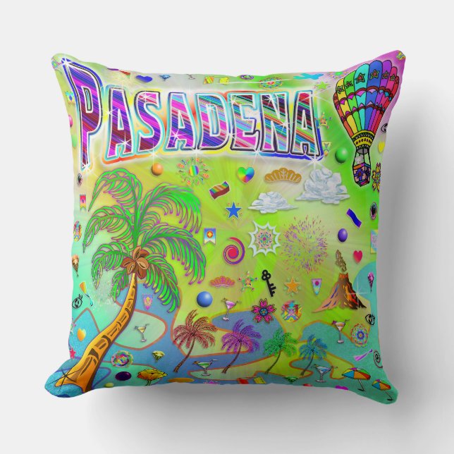 Pasadena Timless Melody Pillow Kudde (Framsida)