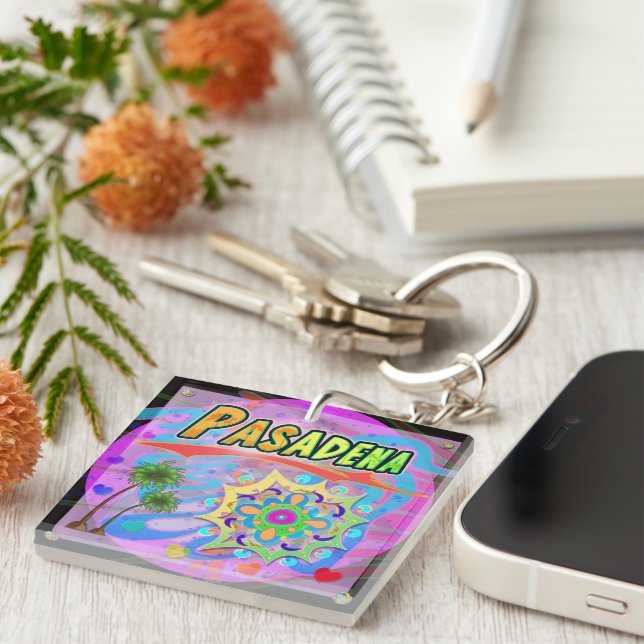 Pasadena True Progress Keychain (Högra Framsidan)