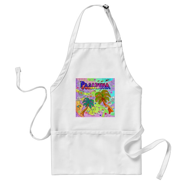Pasadena Vacation Target Apron Förkläde (Framsidan)