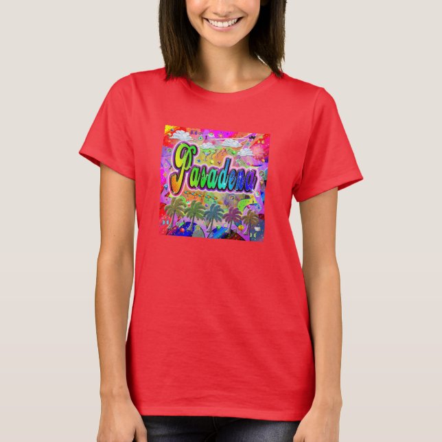 Pasadena Vista Express T-Shirt (Framsida)