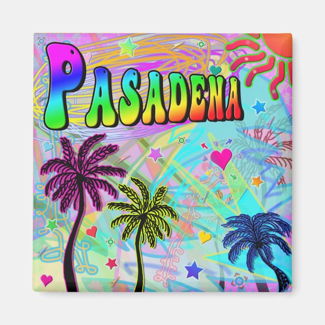 Pasadena Vivid Romantik Magnet (Framsidan)