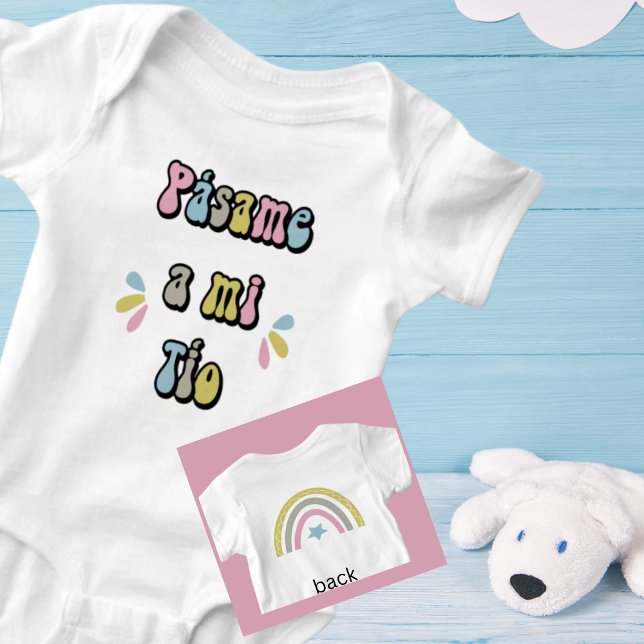 Pásame a mi Tío Cute Pastel T Shirt (Skapare uppladdad)