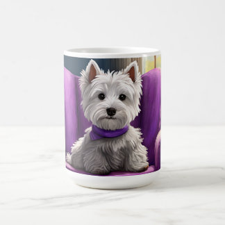 Påsatt på Lila Kaffemugg