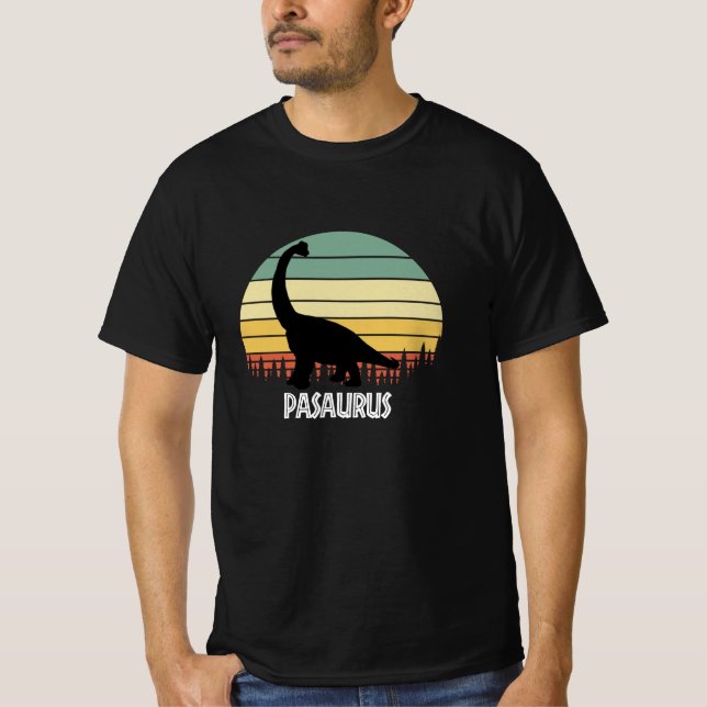 PASAURUS PA SAURUS PA DINOSAUR T SHIRT (Framsida)