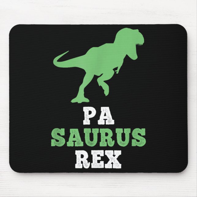 Pasaurus Rex Dino Dinosaur Rolig Pa-Saurus Musmatta (Framsidan)