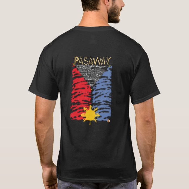 Pasaway Pinoy, rolig filippin, Philippines T Shirt (Baksida)