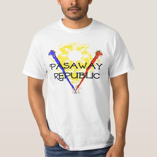 Pasaway republik tee shirt (Framsida)