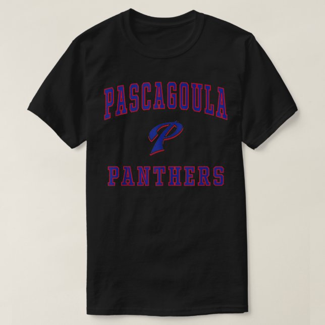 Pascagoula High School Panthers  T Shirt (Design framsida)