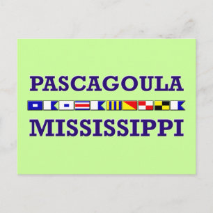 Pascagoula vykort