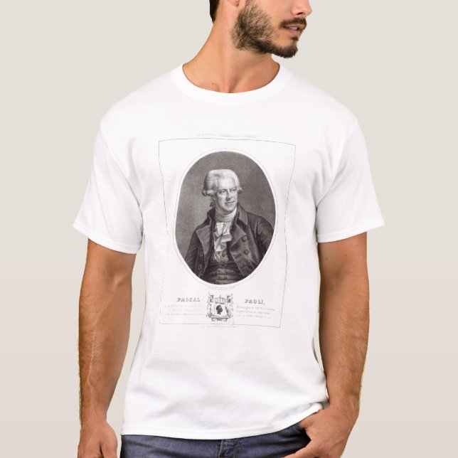 Pascal Paoli, 1872 Tee Shirt (Framsida)