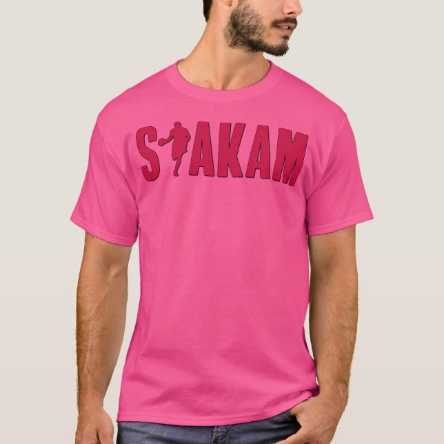 Pascal Siakam - Toronto Basketball T Shirt (Framsida)