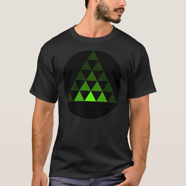 Pascal&X27;S Triangle   T Shirt (Framsida)