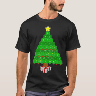 Pascals Triangle Math Julgran  T Shirt