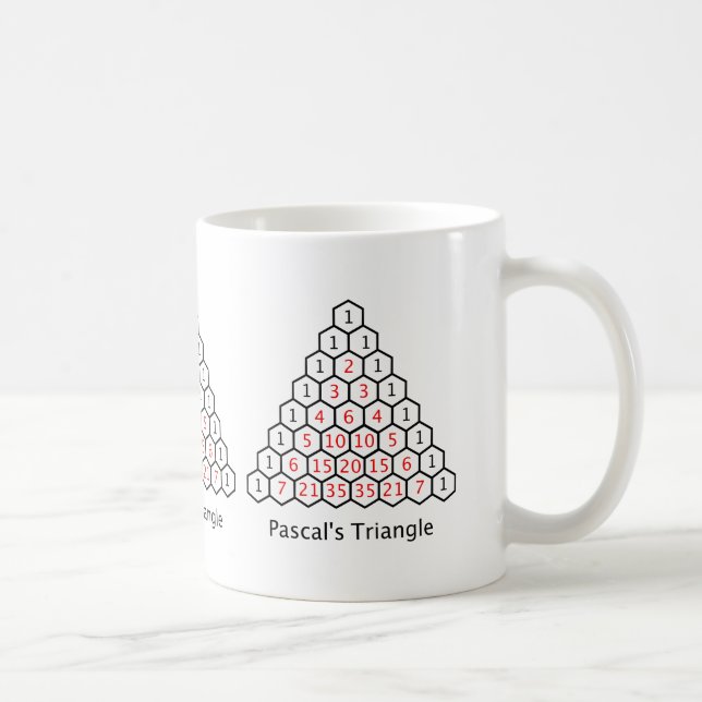 Pascal's Triangle Mugg (Höger)