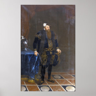 Pasch - Gustav Kung av Sverige Poster