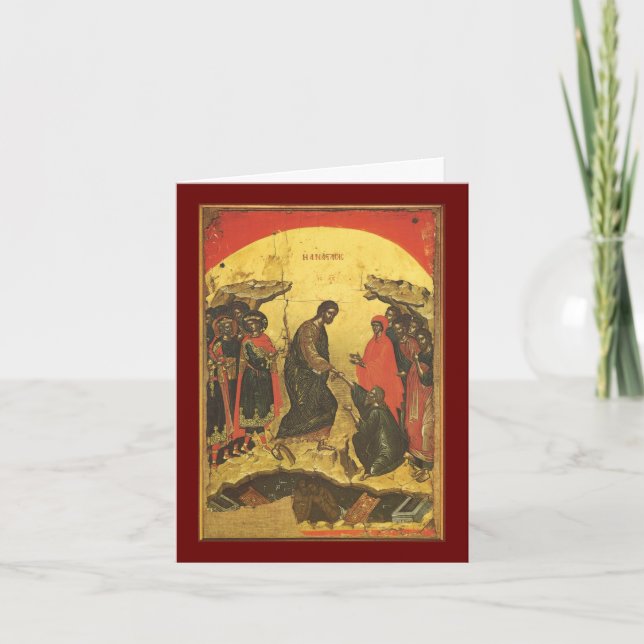 Pascha Påsk-kort Tack Kort (Framsida)