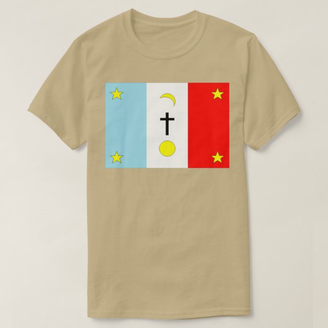Pascua Yaqui Tribal Flagga  T Shirt (Design framsida)