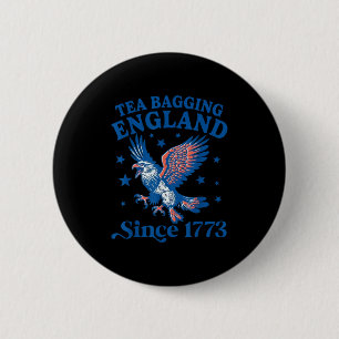 Påse England Sedan 1773 Patriotisk Örn 4:e Knapp