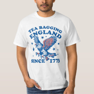 Påse England sedan 1773 Patriotisk Örn T Shirt