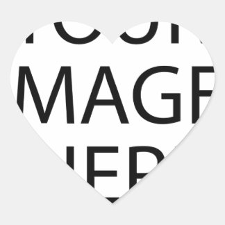 påse hjärtformat klistermärke