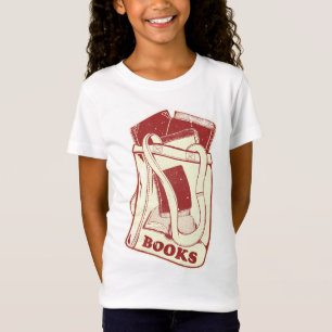 Påse med böcker jag älskar att läsa t shirt