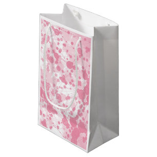 Påsen Faux Struktur Marble Blob Vinge - Söt Rosa