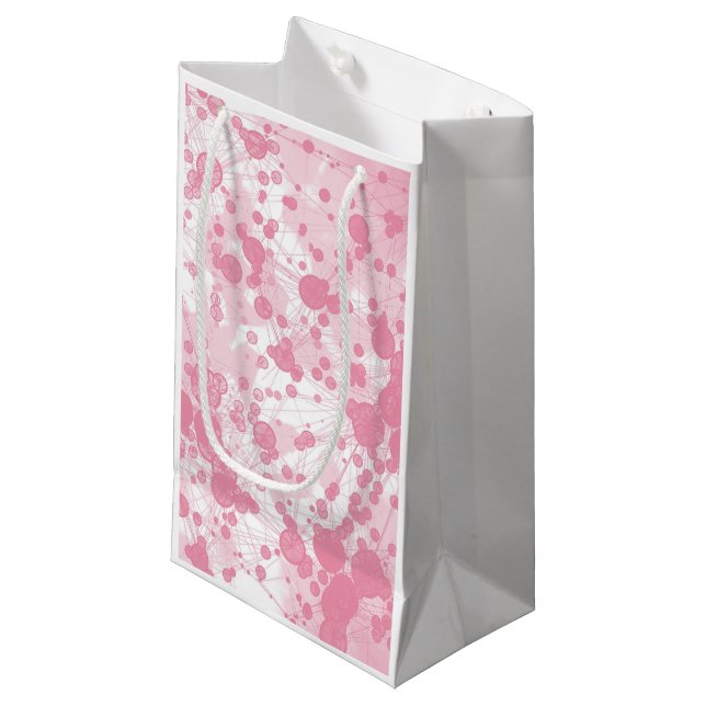 Påsen Faux Struktur Marble Blob Vinge - Söt Rosa (Framsidan Vinklad)