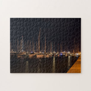 Paseo maritimo nattetid - Palma de Mallorca Pussel