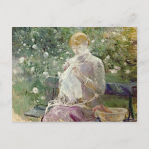 Pasie syr i Bougivals trädgård, 1881 Vykort