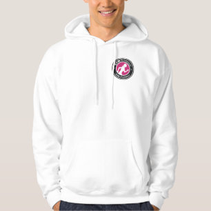Påsig idrottshall Hoody (vit) för damer Sweatshirt Med Luva