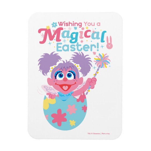Påsk Abby Cadabby Magnet (Vertikal)