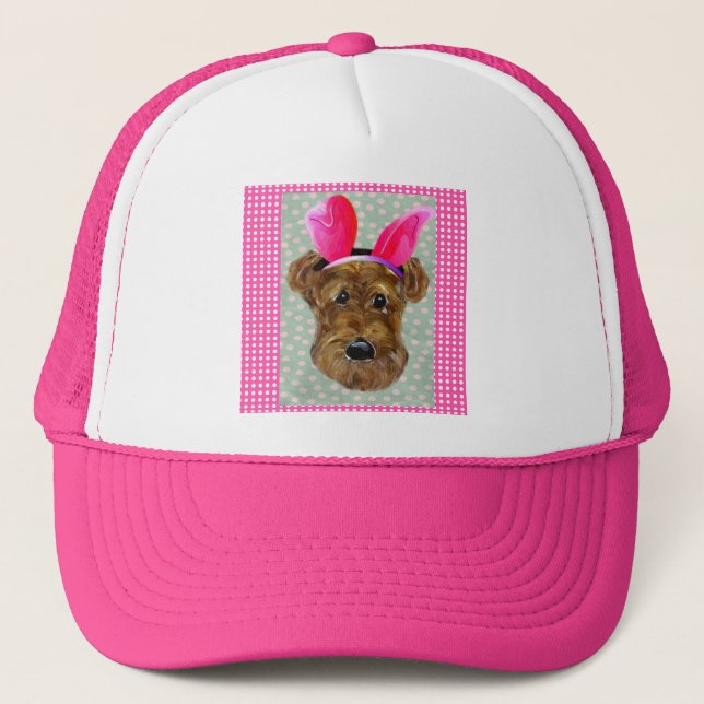 PÅSK AIREDALE TRUCKERKEPS (Framsida)