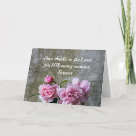 påsk-anteckningskortet "Ge Tack!" Anteckningskort