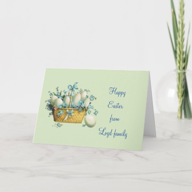 Påsk Antik Kort (Framsida)