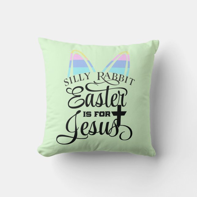 Påsk är för Jesus Kudde (Framsida)