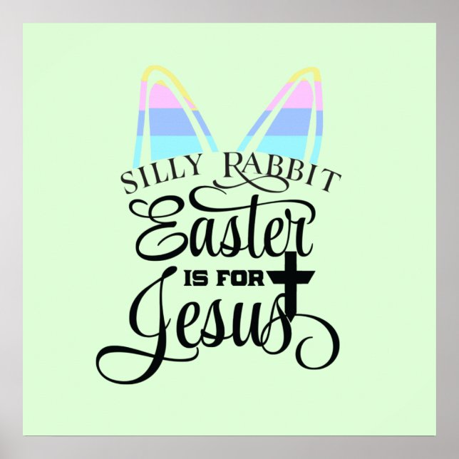 Påsk är för Jesus Poster (Framsidan)