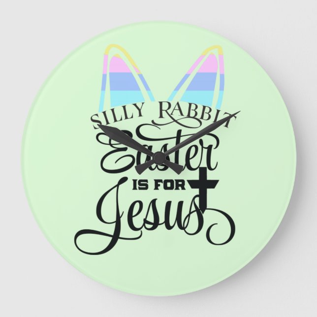 Påsk är för Jesus Stor Klocka (Framsida)