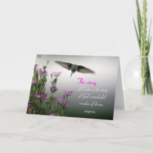 Påsk är historien helgkort