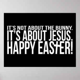 Påsk är Om Jesus Poster