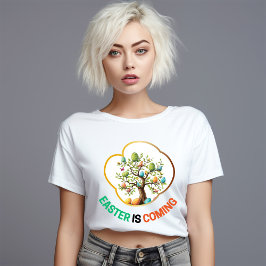 Påsk är på väg - Cute Baby T Shirt