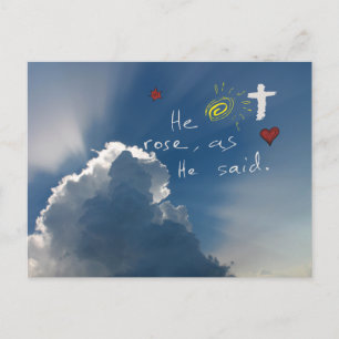 Påsk är rekurort, han är reisen Jesus Ro Helg Vykort