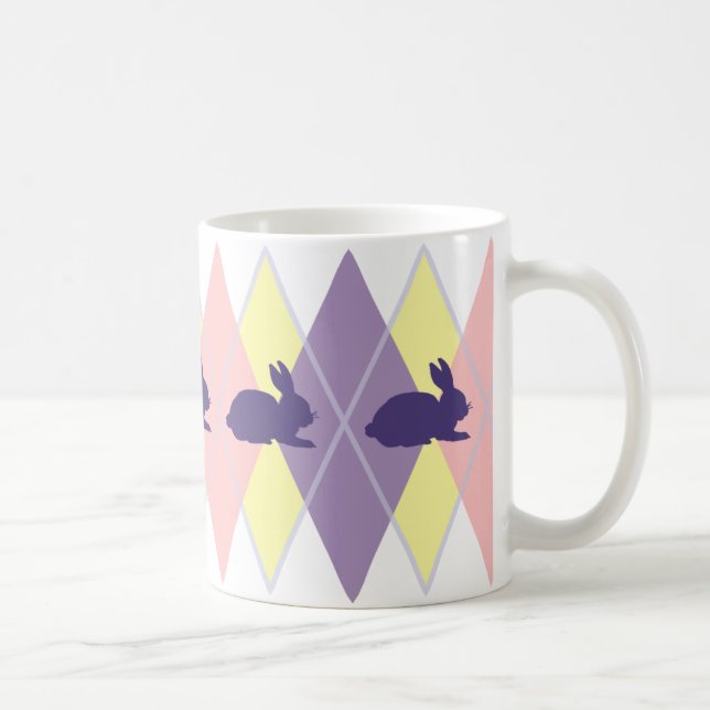Påsk Argyle Kaffemugg (Höger)