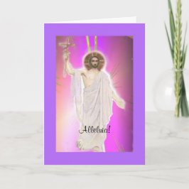 Påsk Art, Alleluia! Helgkort