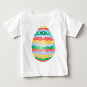 Påsk Baby Shirt Cute Småbarn Påskägg T-shirt