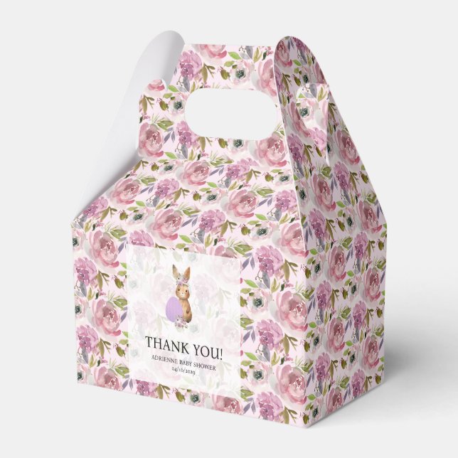 Påsk Baby Shower  Presentaskar (Framsidan Sidan)
