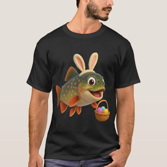 Påsk Bäckröding T Shirt (Framsida)