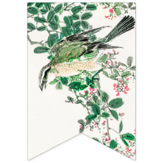 PÅSK BANNER MED PÅSK KOLLAGE VIMPLAR